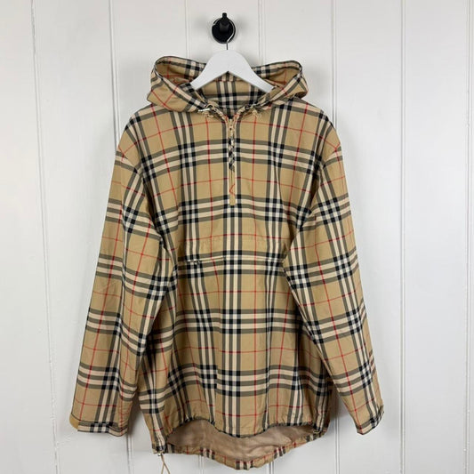 00s Burberry Nova Check Poncho / Anorak (XL)