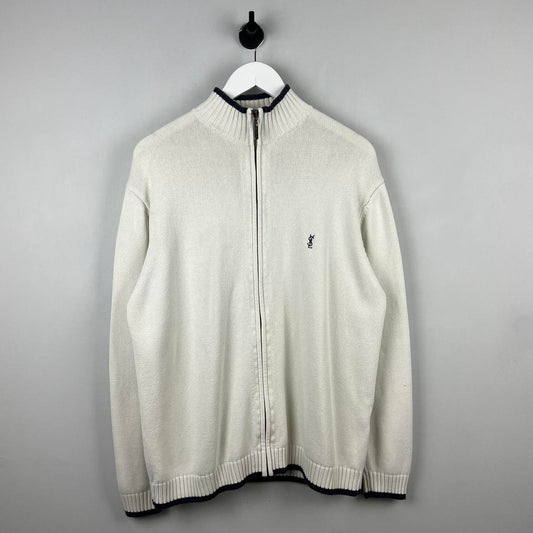 Yves Saint Laurent Zip Up Jumper (M)