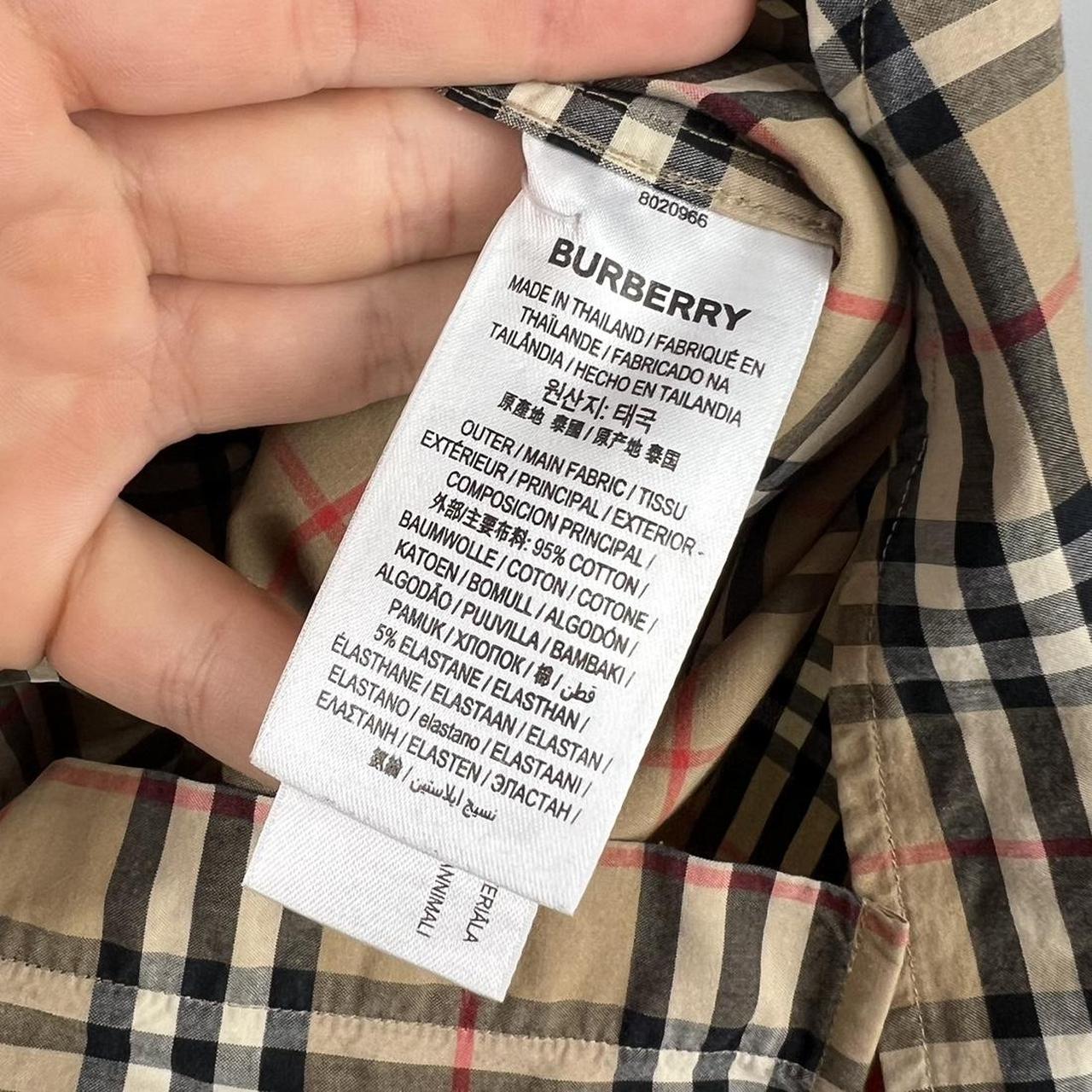 Burberry Nova Check Logo Shirt (S)