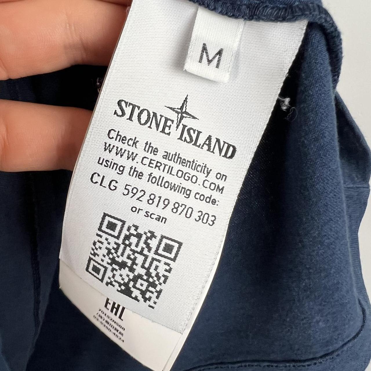 Stone Island Reflective Logo T-shirt (M)