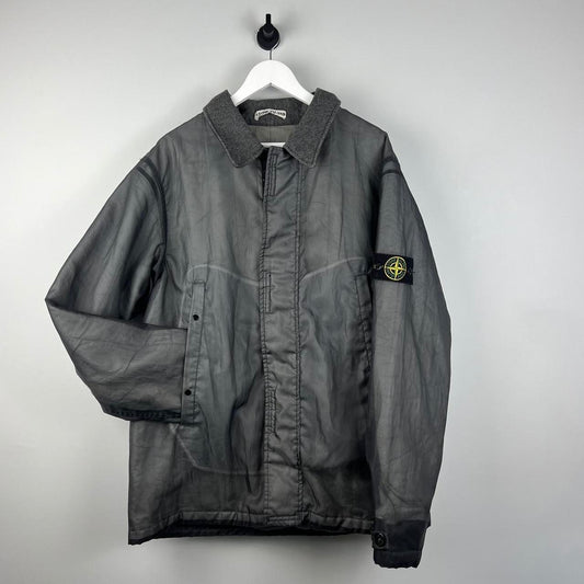Stone Island Collared Mesh Jacket (XL)