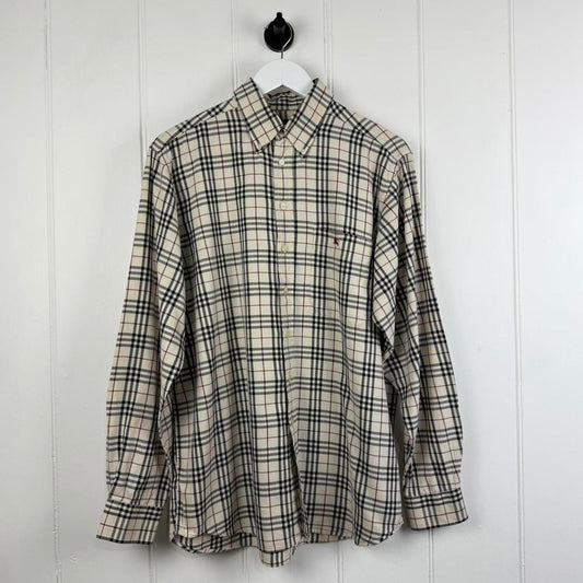 Vintage Burberry House Check Shirt LS (L)