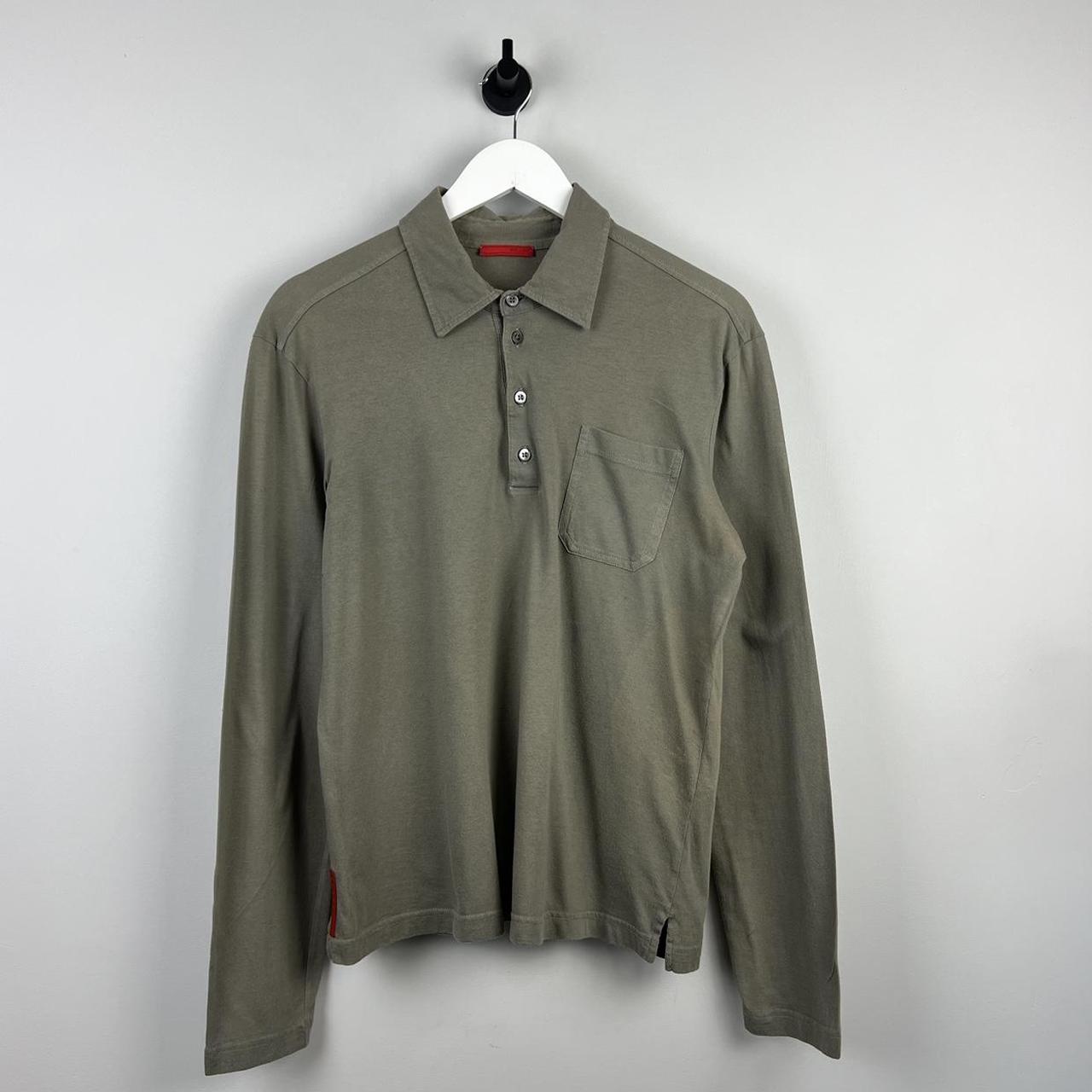 00’s Prada Sport Logo Polo Shirt (M)