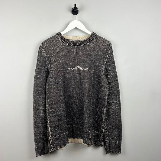 00s Stone Island Knit Jumper (L)