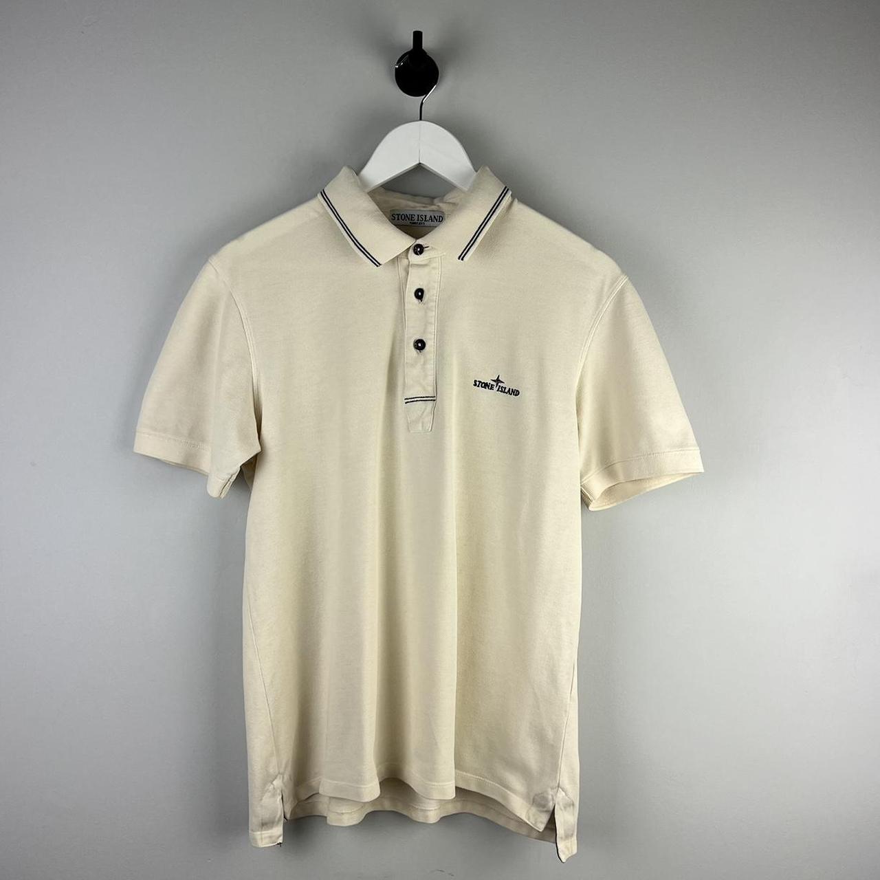 00’s Stone Island Logo Polo Shirt (M)