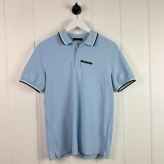 Prada Sport Logo Polo Shirt (L)