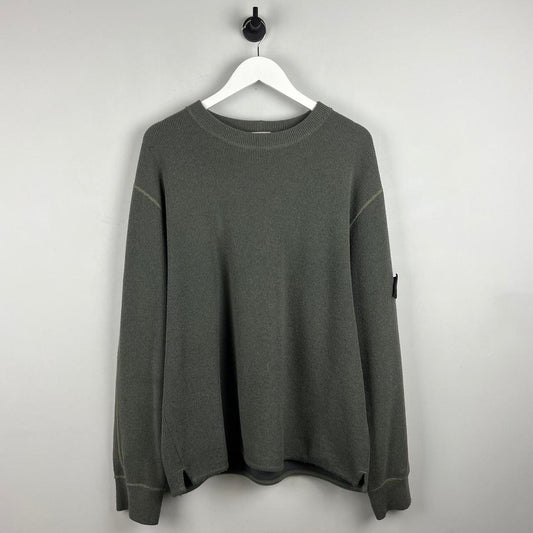 Stone Island Ribbed Knit Jumper (XL)