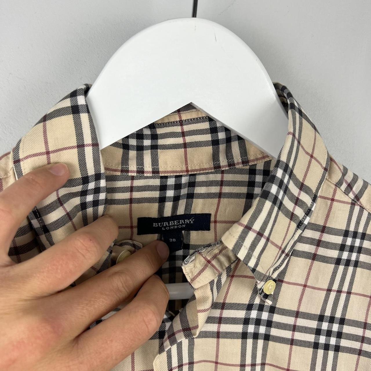 Burberry shirt nova check hotsell