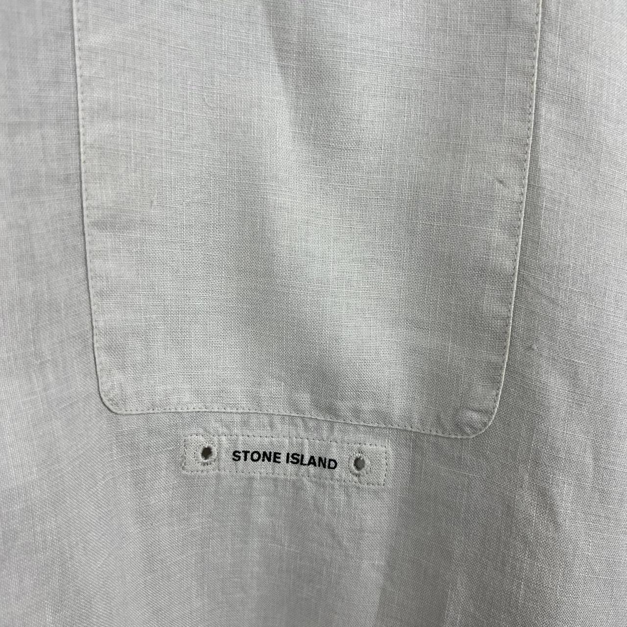 00’s Stone Island Linen Shirt (XXL)