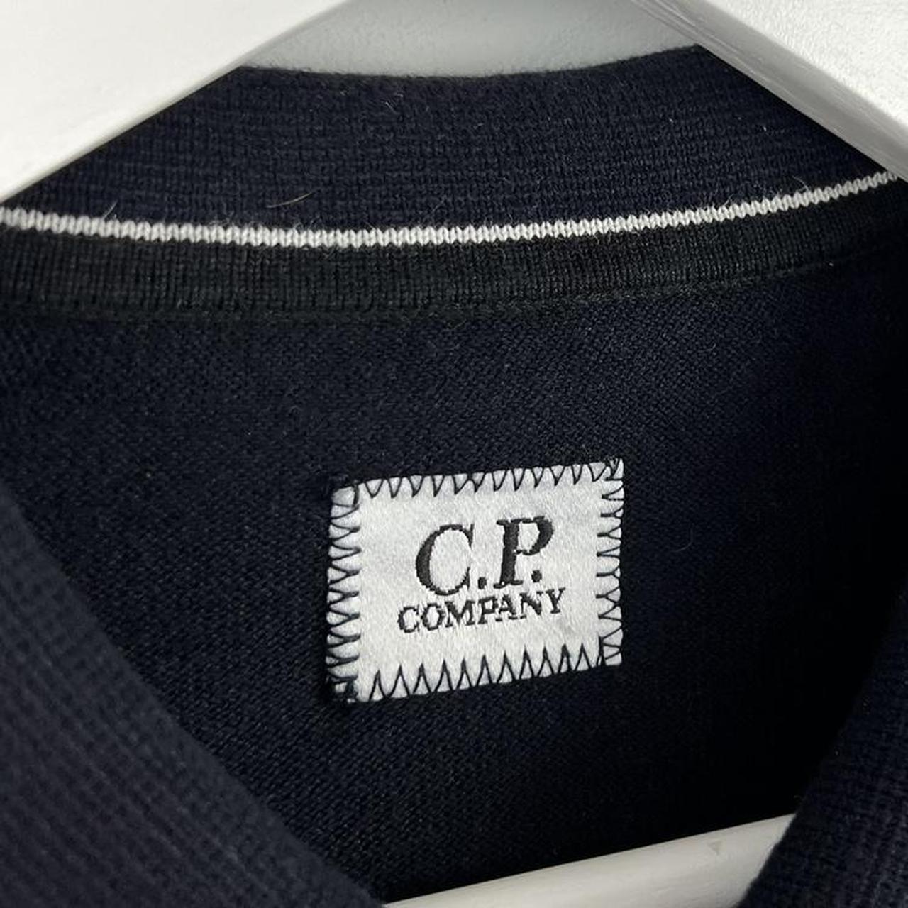 CP Company Light Knit Polo Shirt (M)