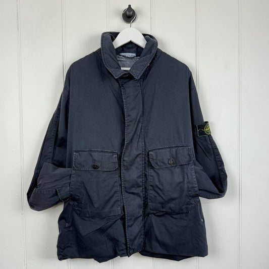 1999 Stone Island Raso Gammato Parka Jacket (XL)