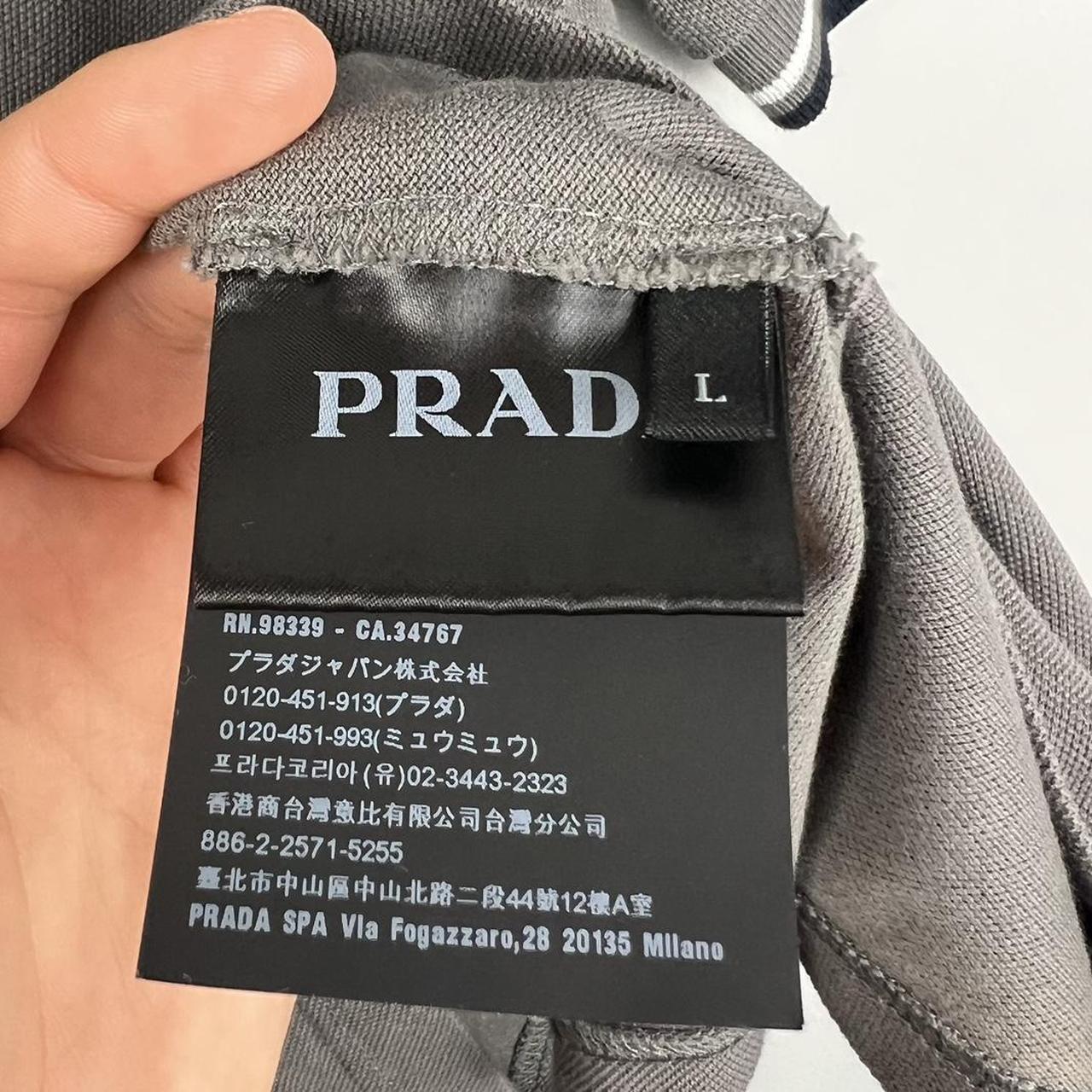 Prada Sport Logo Polo Shirt SS (M)