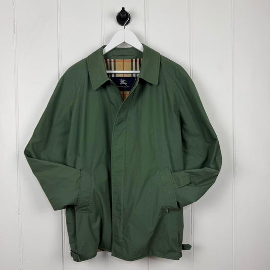 Vintage Burberry Pea Coat (XL)