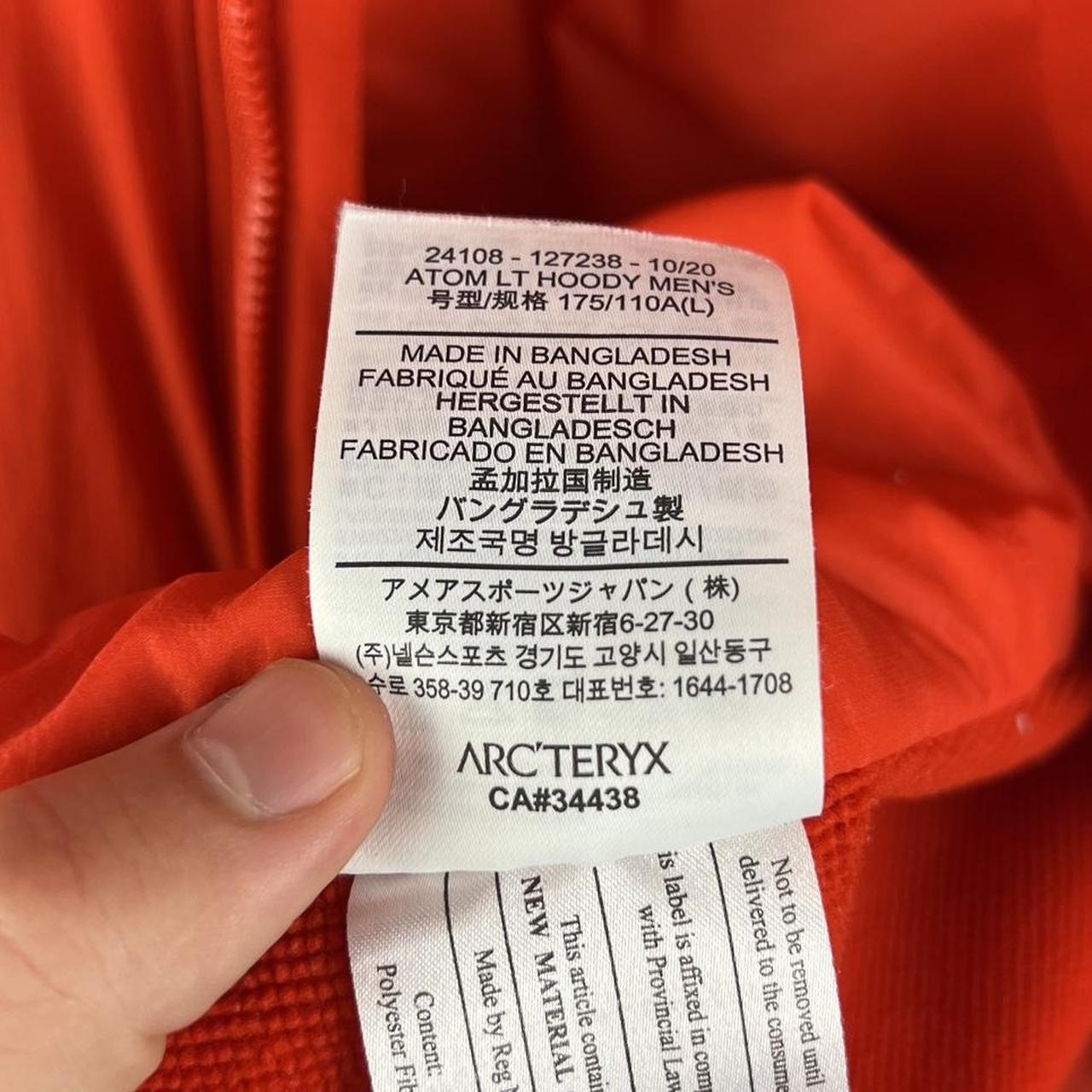 Arcteryx Atom LT Jacket (L)