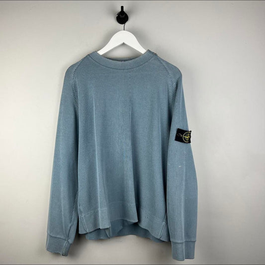 00's Stone Island Ribbed Jumper (L)