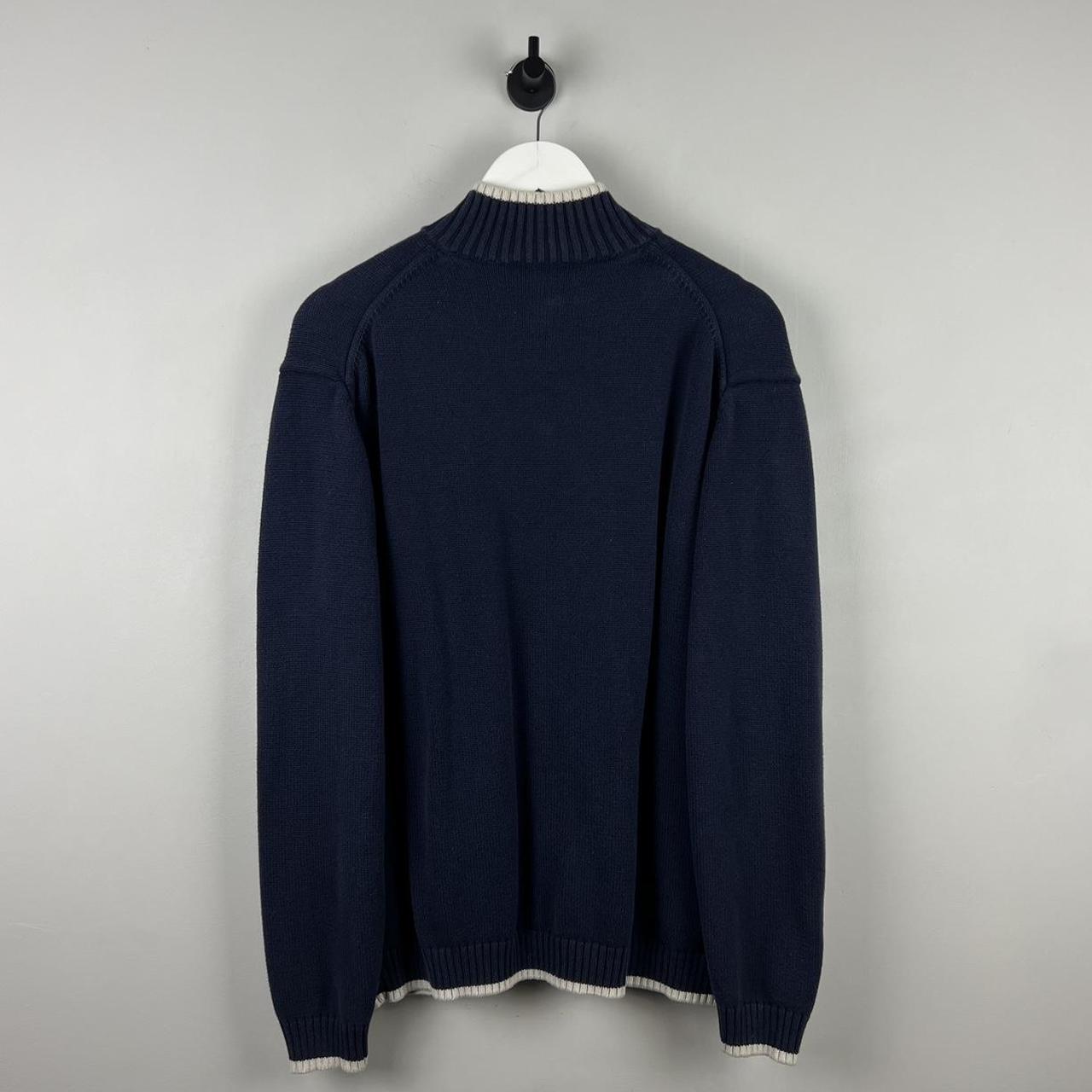 YSL Logo Zip Knit Jumper (M)