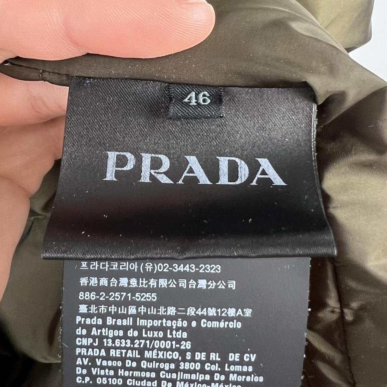 Prada Milano Mid Length Padded Parka Jacket (S/M)