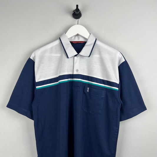 90’s YSL Logo Polo Shirt (L)