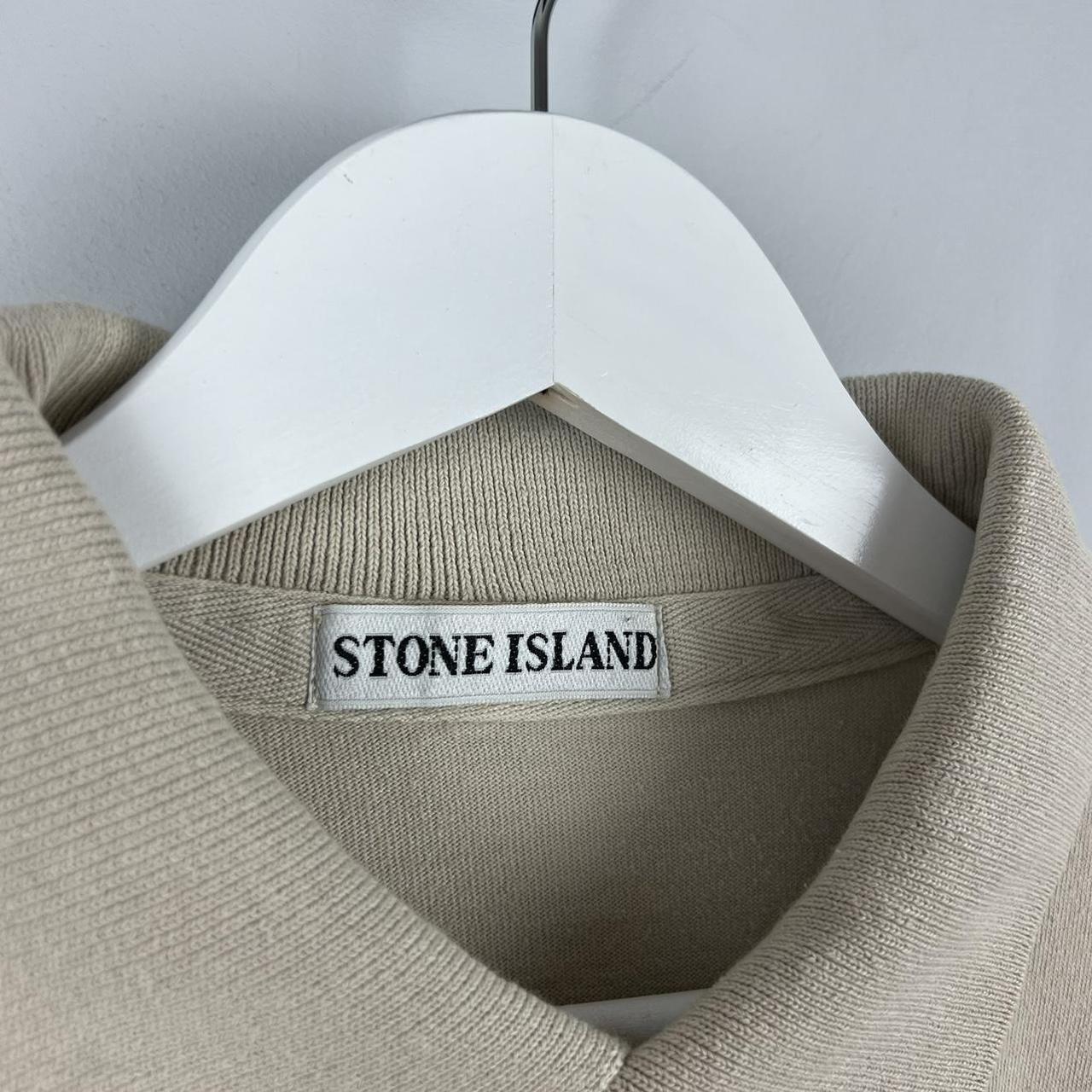 90’s Stone Island Logo Polo Shirt (XL)