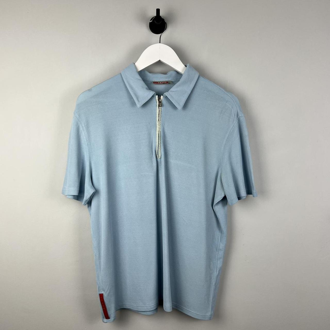 00’s Prada Sport Logo Polo Shirt (M)