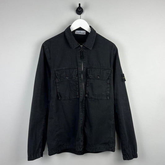 Stone Island Zip Over Shirt (M)