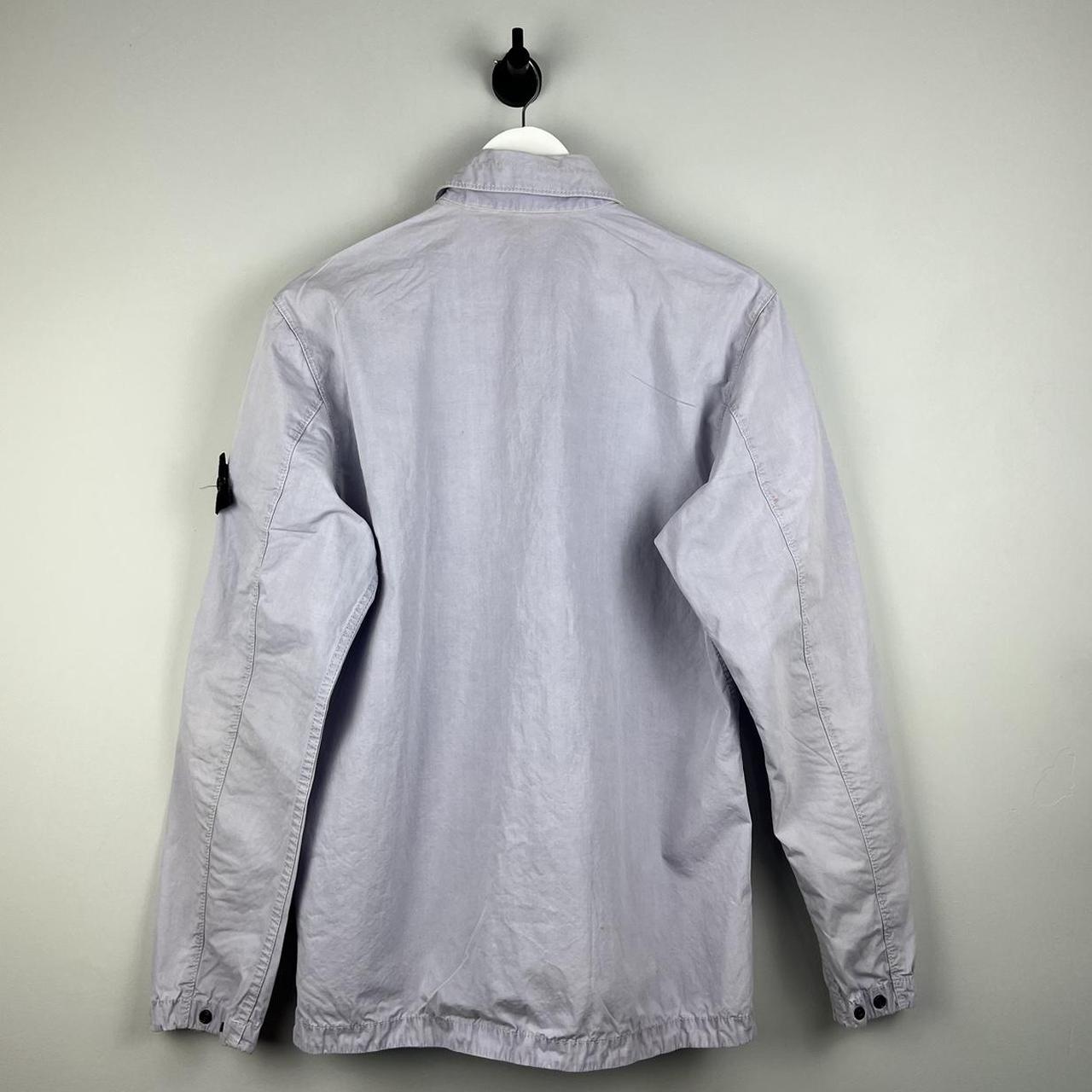 Stone Island Canvas Zip Over Shirt (M)