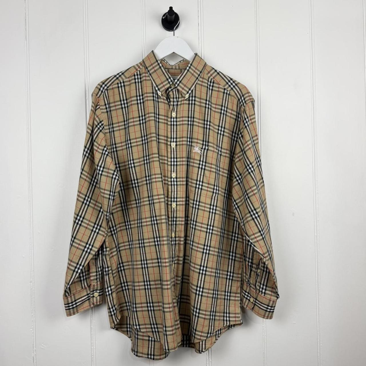 Vintage Burberry Nova Check Shirt (L)