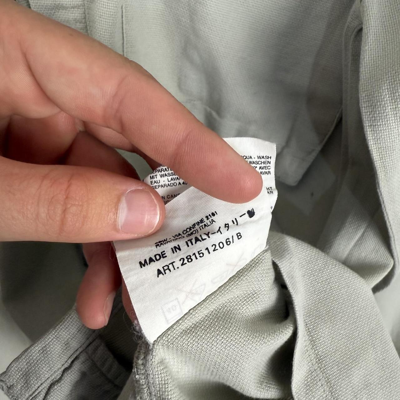 Late 90’s Stone Island Linen Over Shirt (L)