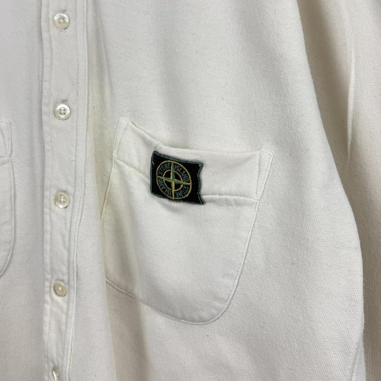 1980’s Stone Island Frontal Badge Shirt (XL)