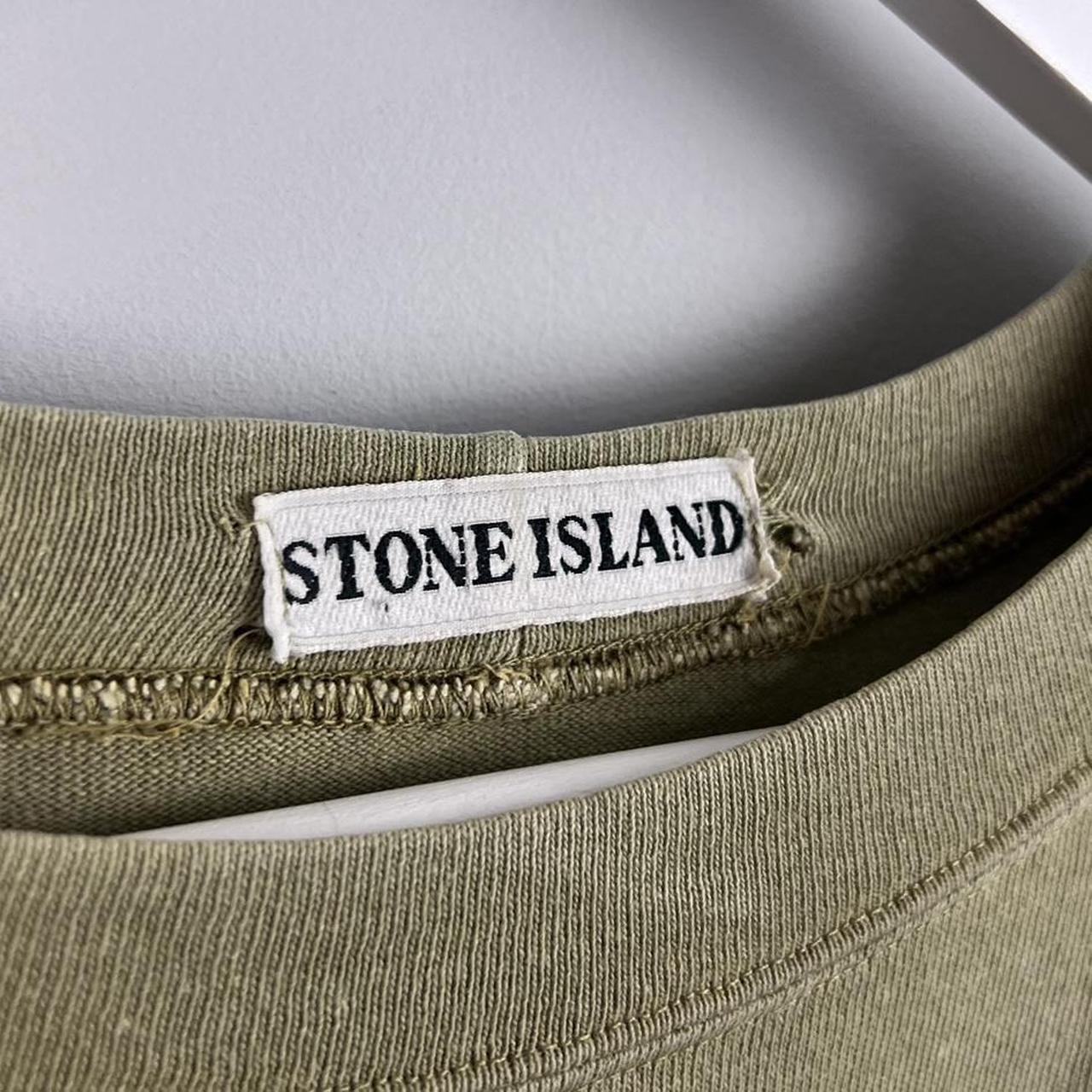 90's Stone Island Logo T-shirt (M/L)