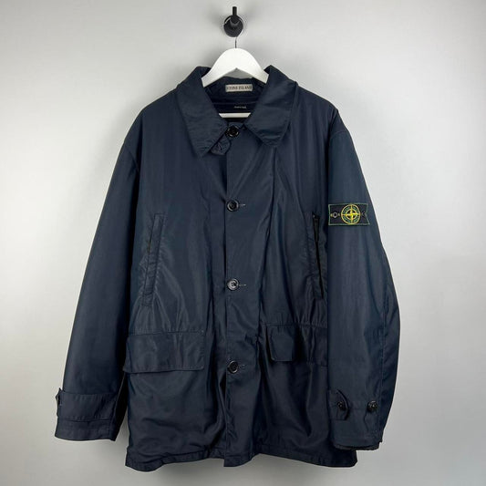 90’s Stone Island Green Edge Nylam Dutch Rope Jacket (L)