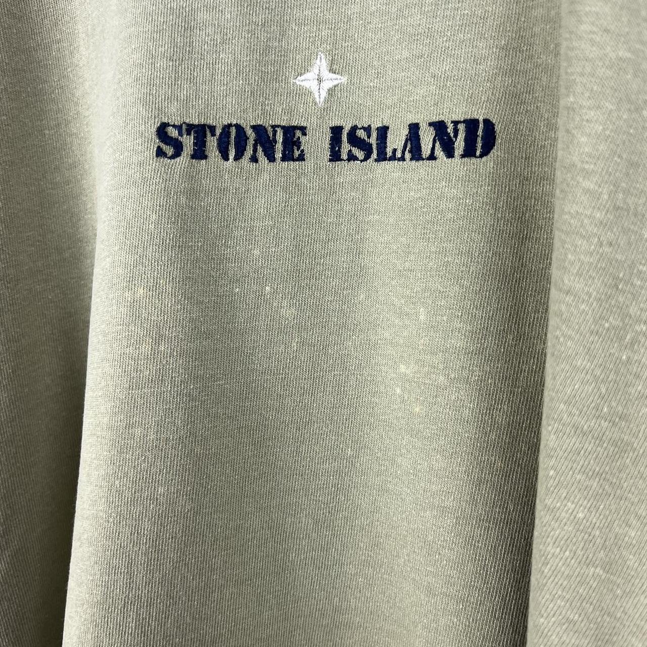 90's Stone Island Logo T-shirt (M/L)