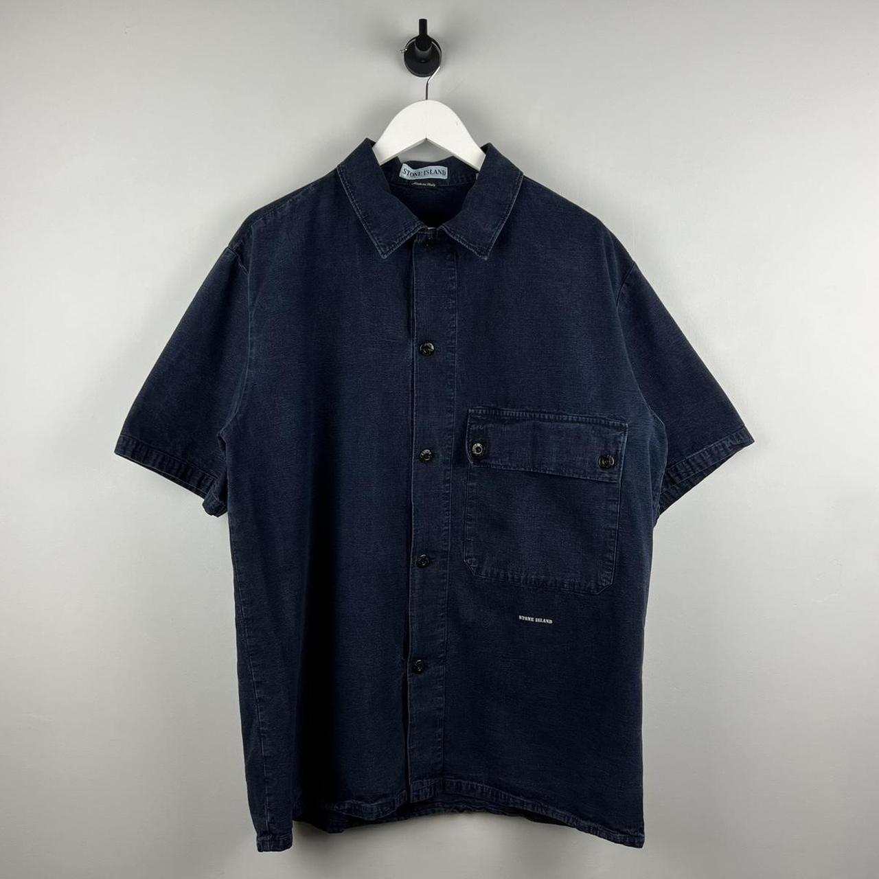 90’s Stone Island Denim Shirt (XL)