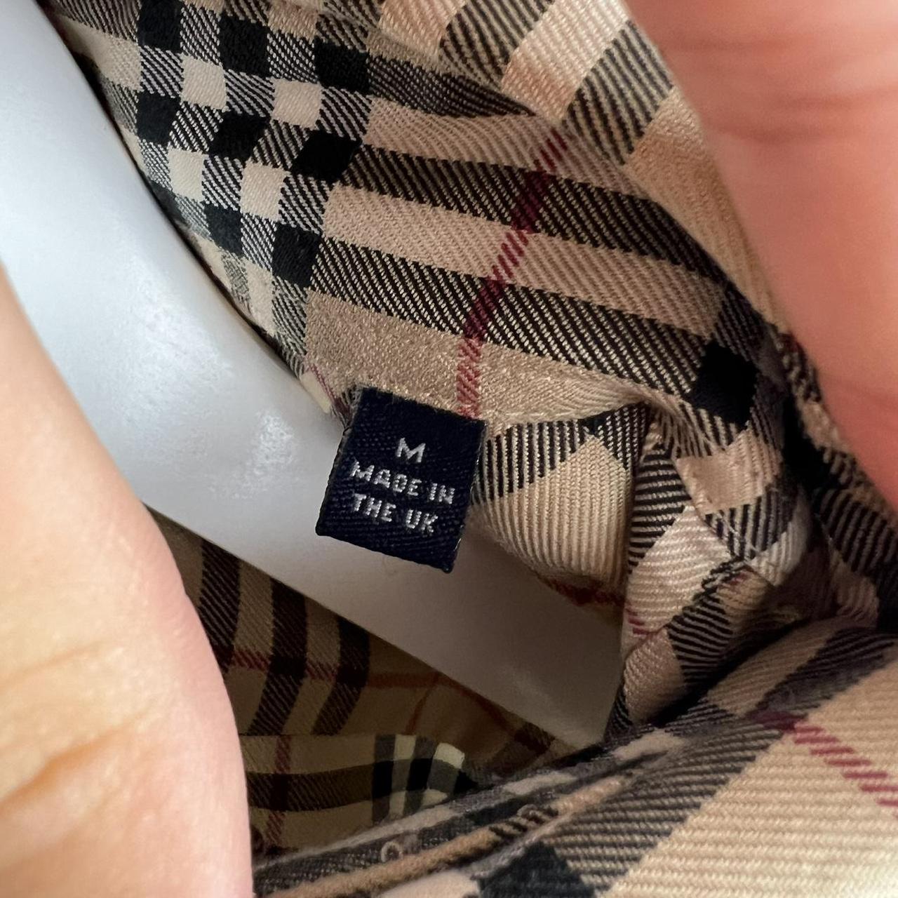 00s Burberry Nova Check LS Shirt (M)