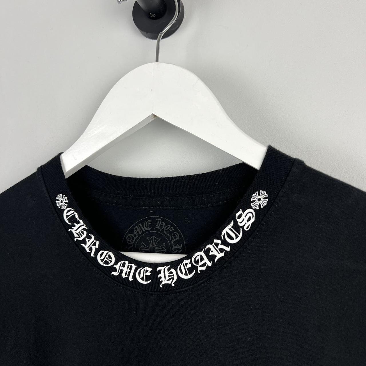 Chrome Hearts Ribbed Neck Logo T-shirt (S)