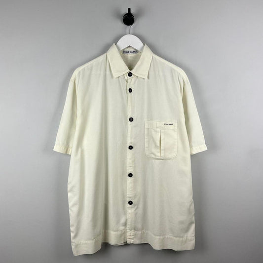 90’s Stone Island Logo Shirt (L)