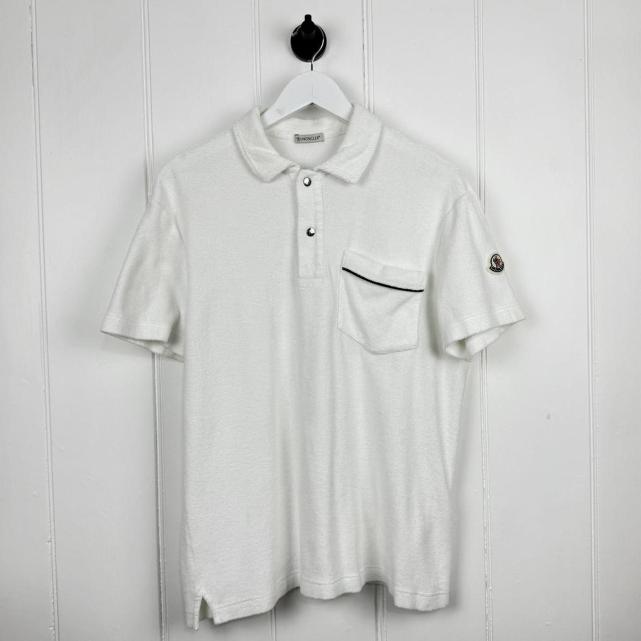 Moncler Terry Cotton Polo (M)