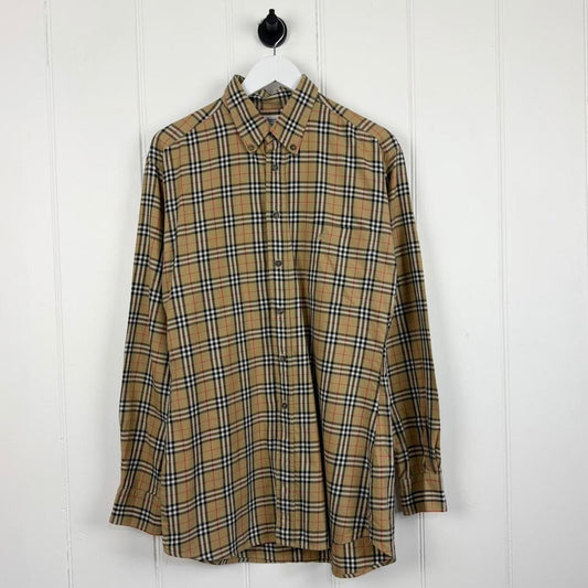 Burberry Nova Check Long Sleeve Shirt (L)