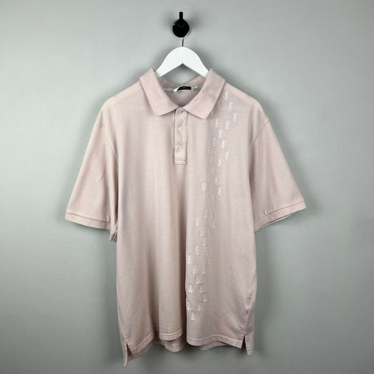 YSL Logo Polo Shirt (XXL)