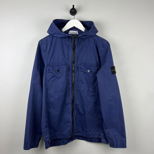 Stone Island Hooded Canvas Jacket (S)