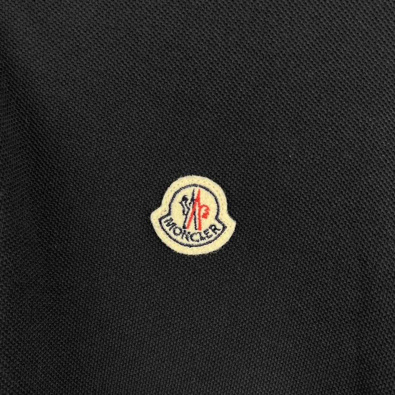 Moncler Maglia Logo LS Polo Shirt (M)