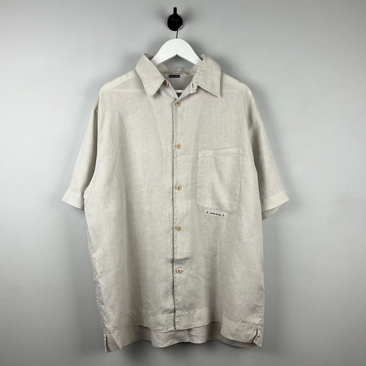 00’s Stone Island Linen Shirt (XXL)