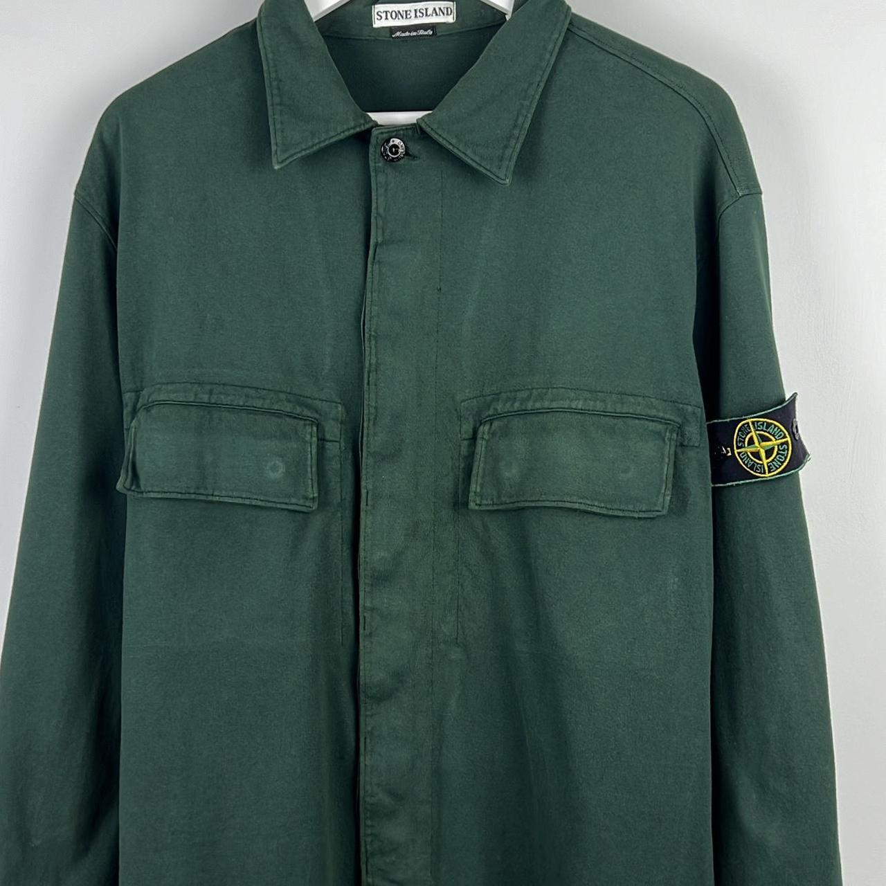 90’s Stone Island Cotton Over Shirt (L)