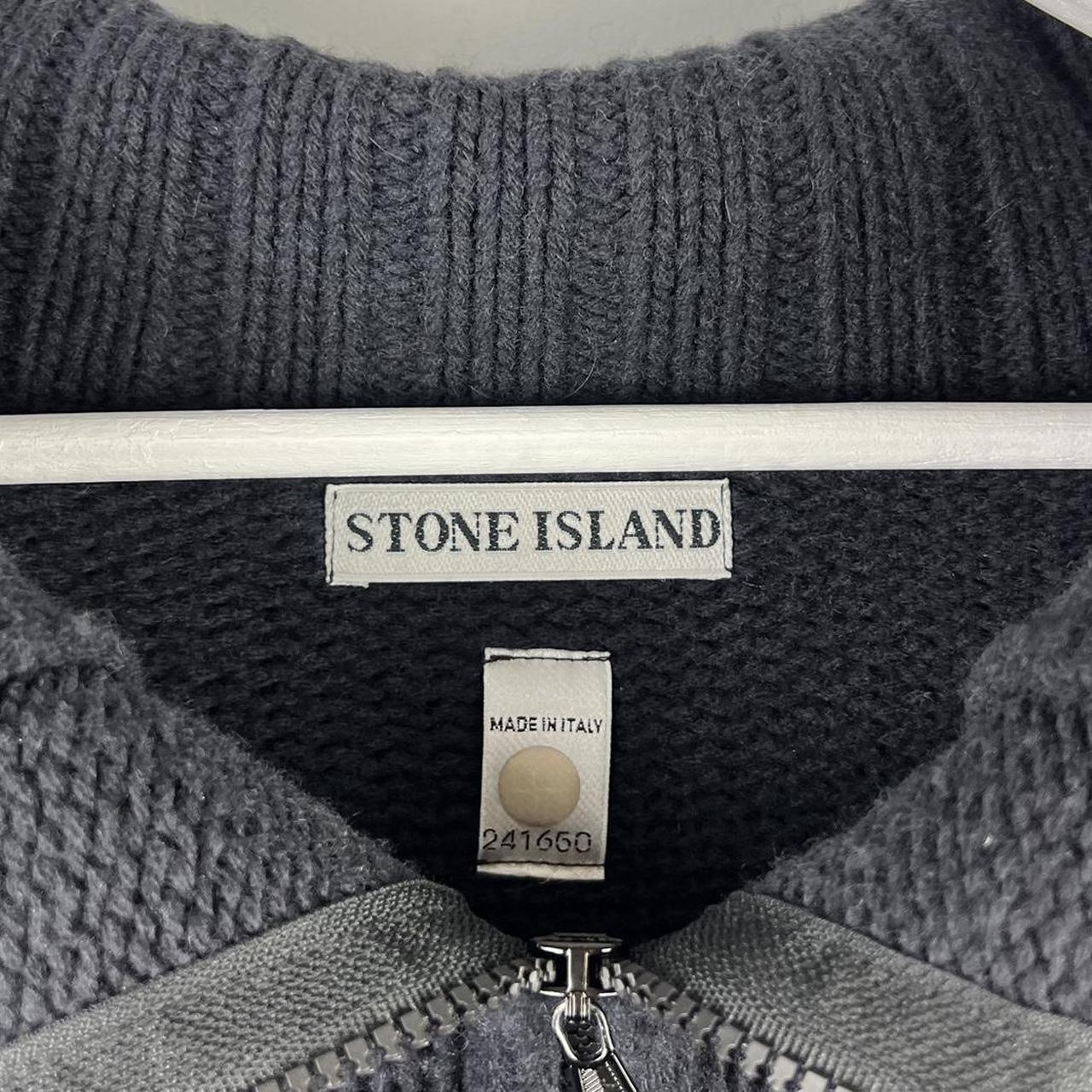 00’s Stone Island Quarter Zip Knit Jumper (XL)