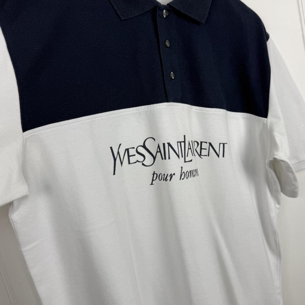2000’s YSL Logo Polo Shirt (XL)