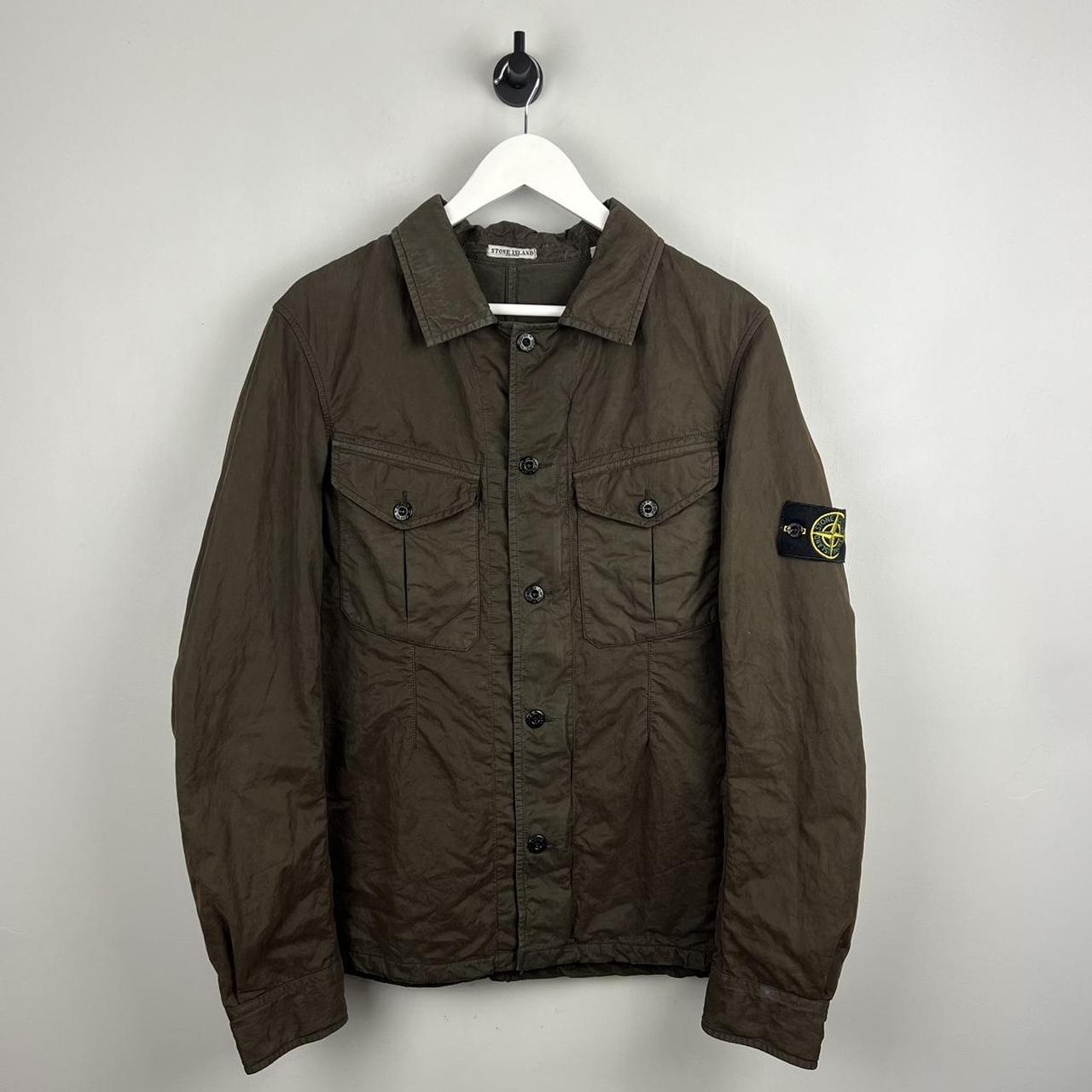 Stone Island Zip Over Shirt (M)