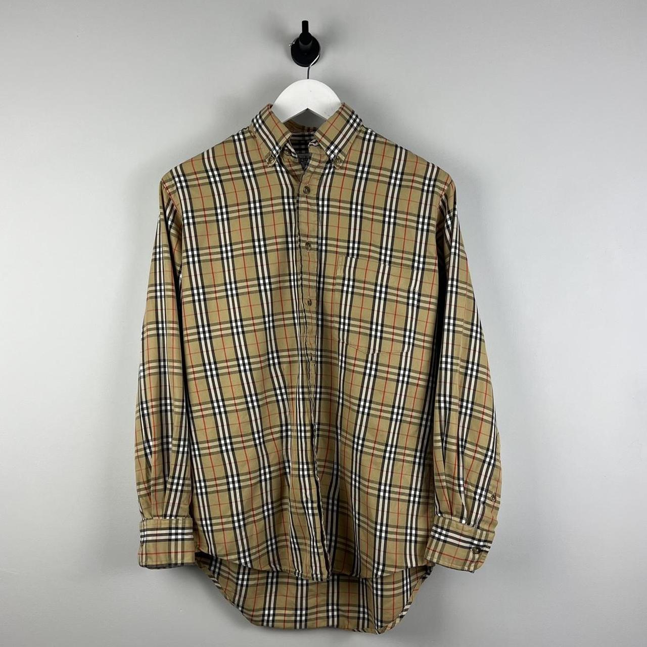 90’s Burberry Nova Check Shirt LS (S)