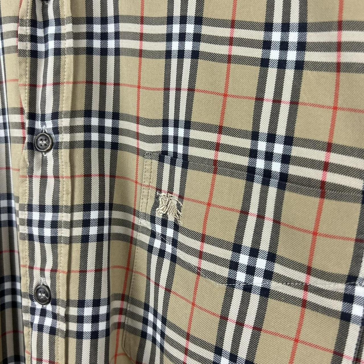 Vintage Burberry Nova Check LS Shirt (L)