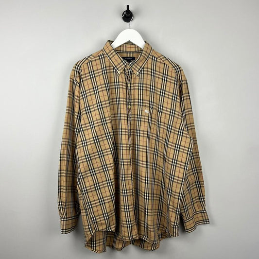 Vintage Burberry LS Shirt (XL)