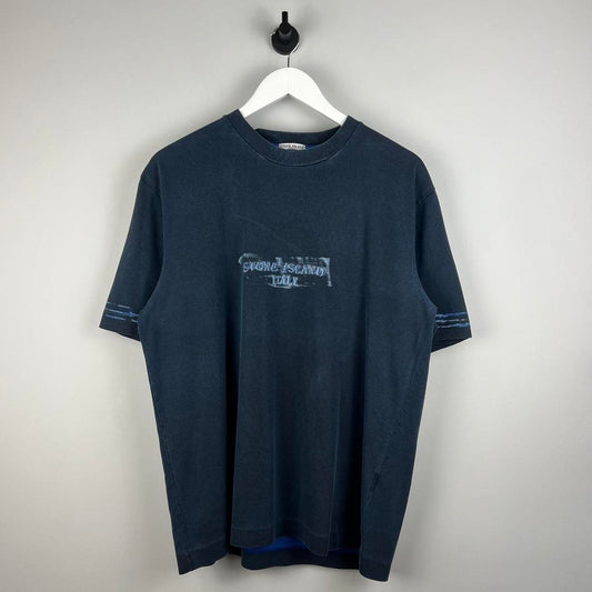 00’s Stone Island Logo T-shirt (L)